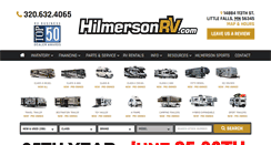 Desktop Screenshot of hilmersonrv.com